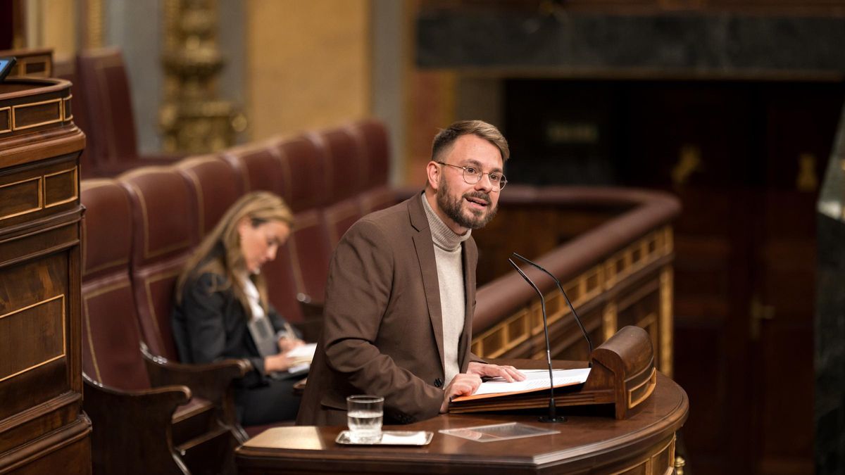 Alberto Ibáñez durante una sesión en el Congreso.