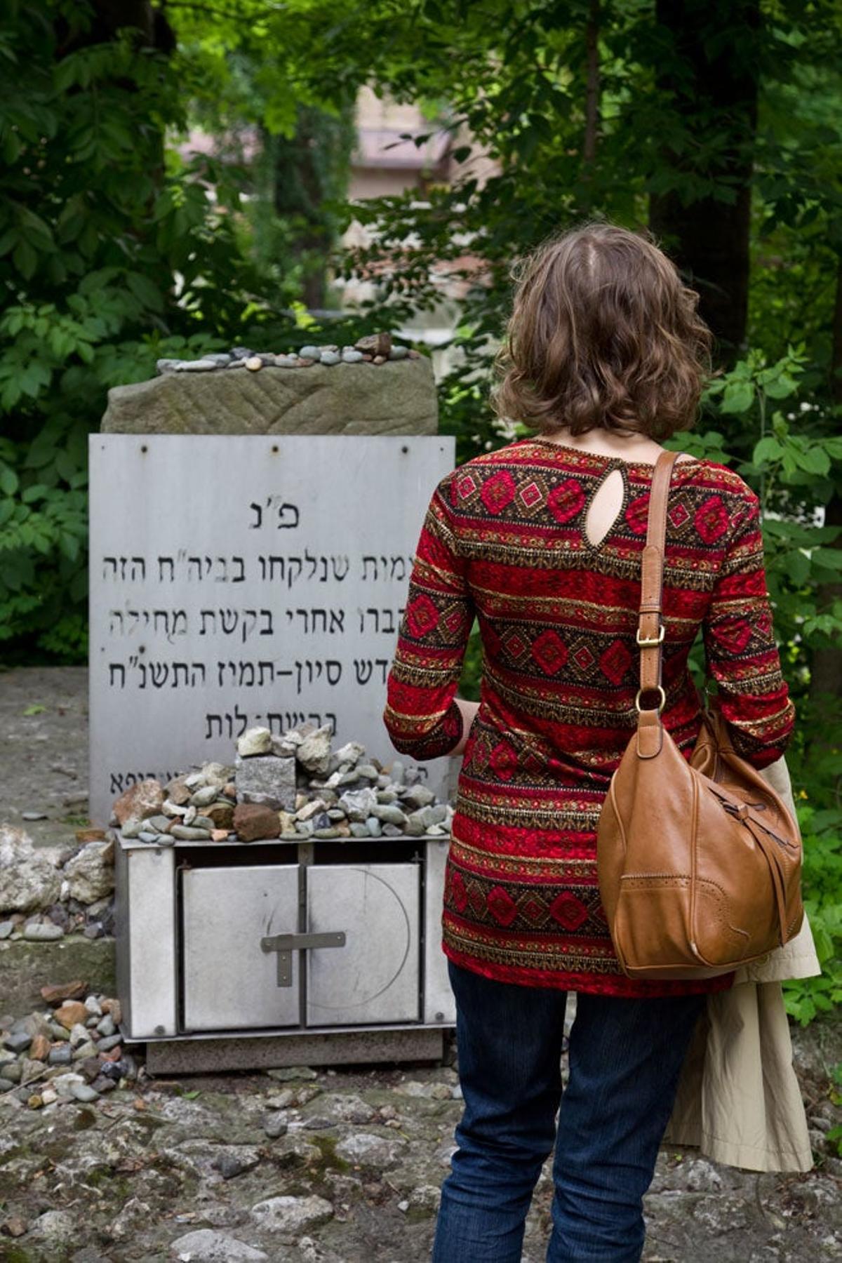 cementerio judio Remuh de Cracovia en el barrio Kazimier