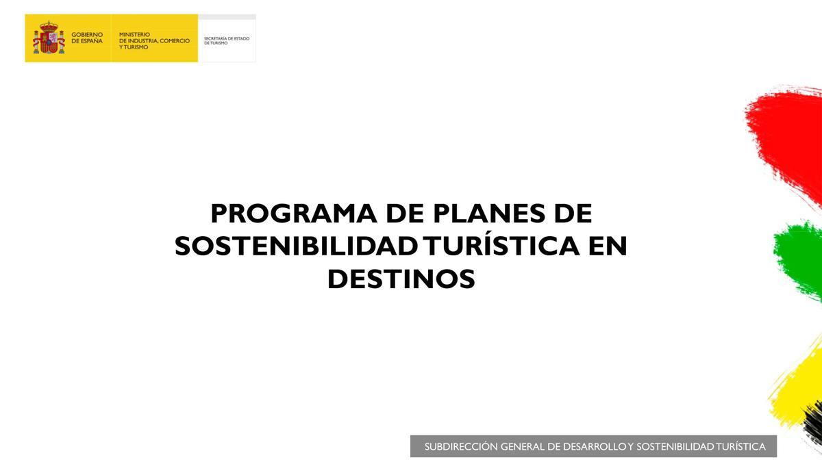 Plan de turismo sostenible