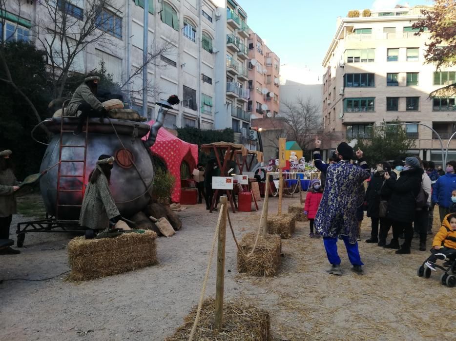 El campament dels Reis a Manresa