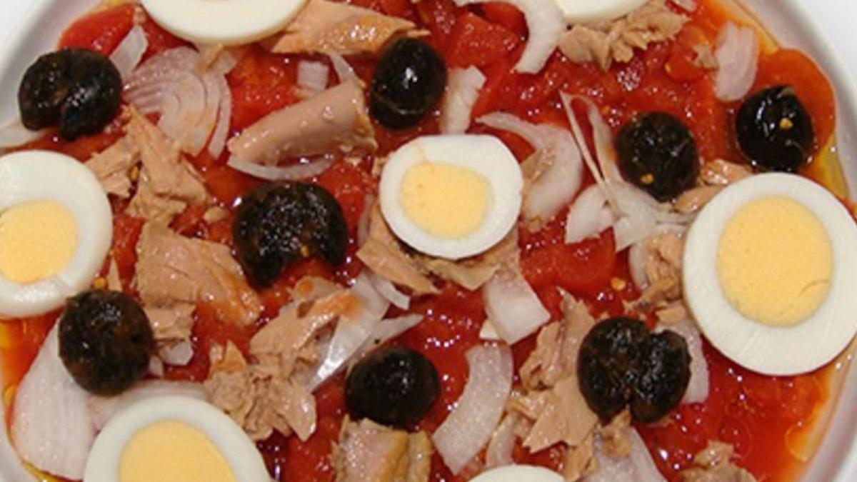 Ingredientes para hacer moje murciano para cuatro personas