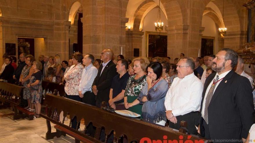 Homenaje a Alfonso Moya, Rector de la Basílica de Caravaca