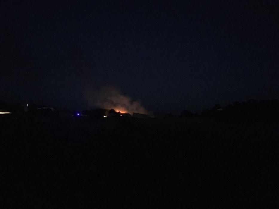 Incendio en Pirotecnia Jordà