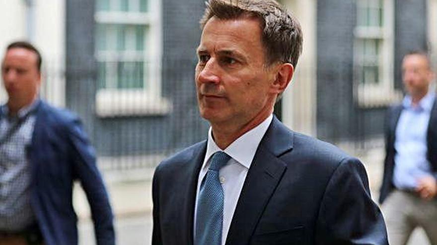 El ministre d&#039;Exteriors, Jeremy Hunt, va parlar amb el seu homòleg iranià