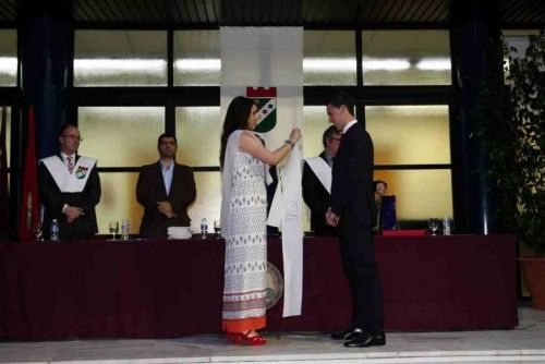 Imposicion de becas del Colegio Mayor Azarbe