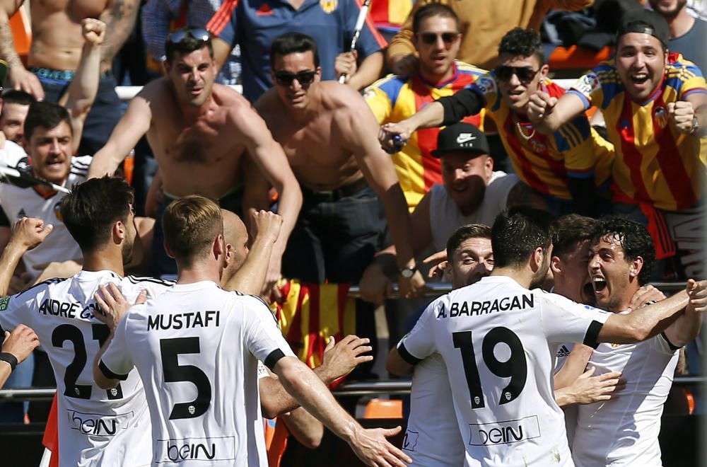 Las mejores imágenes del Valencia - Sevilla