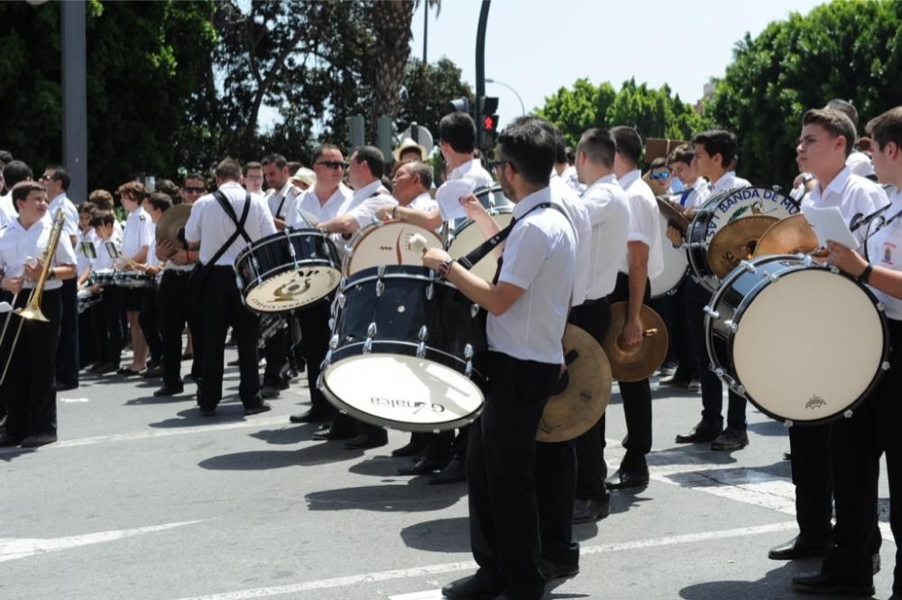 Encuentro de bandas de música en Martínez Tornel