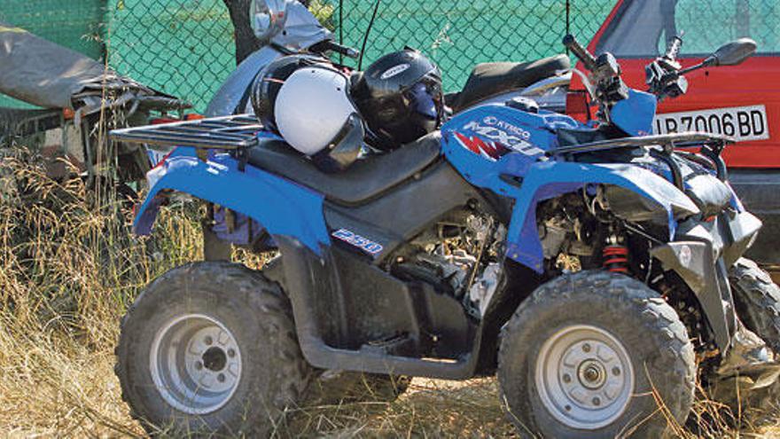 Muere un británico en Eivissa tras estrellarse en ´quad´ contra una farola