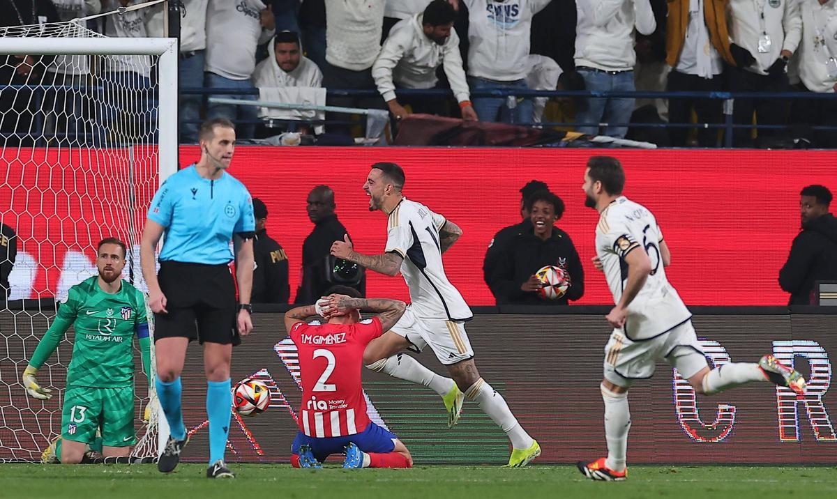 Supercopa de España. Semifinal Real Madrid - Atlético de Madrid, las mejores imágenes