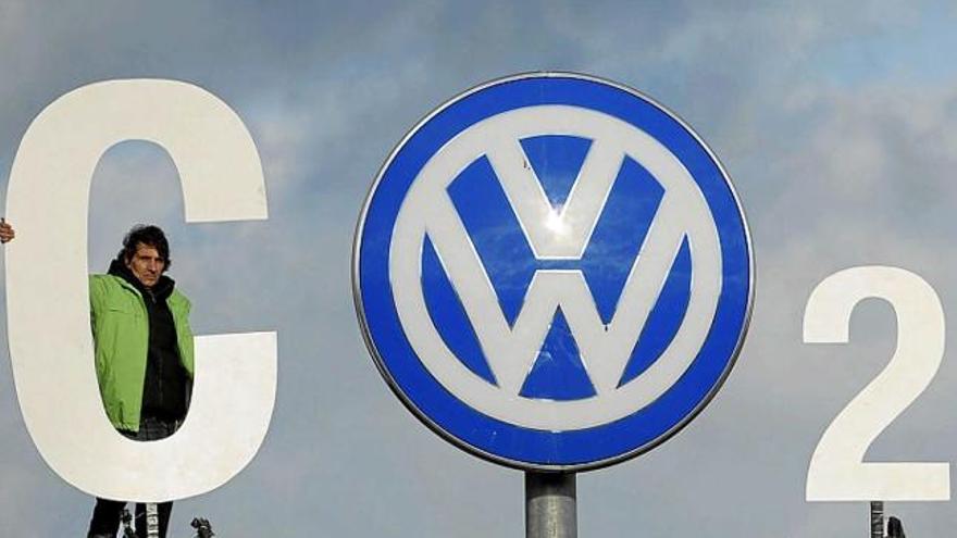 Protesta recent contra Volkswagen a la ciutat alemanya de Wolfsburg