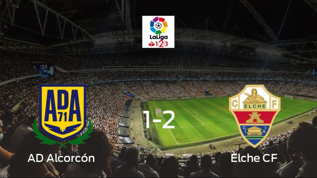 El Elche se lleva la victoria tras ganar 1-2 al Alcorcón