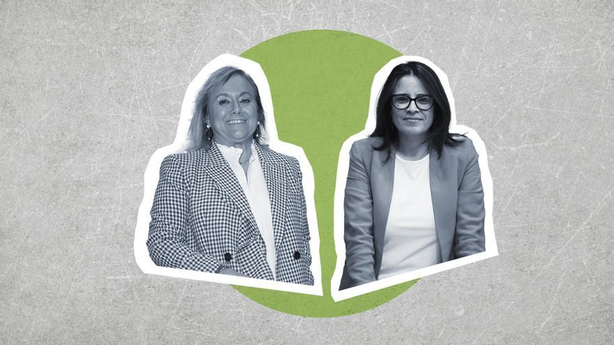 Mercedes Fernández y Adriana Lastra, las dos asturianas que presidirán comisiones parlamentarias del Congreso