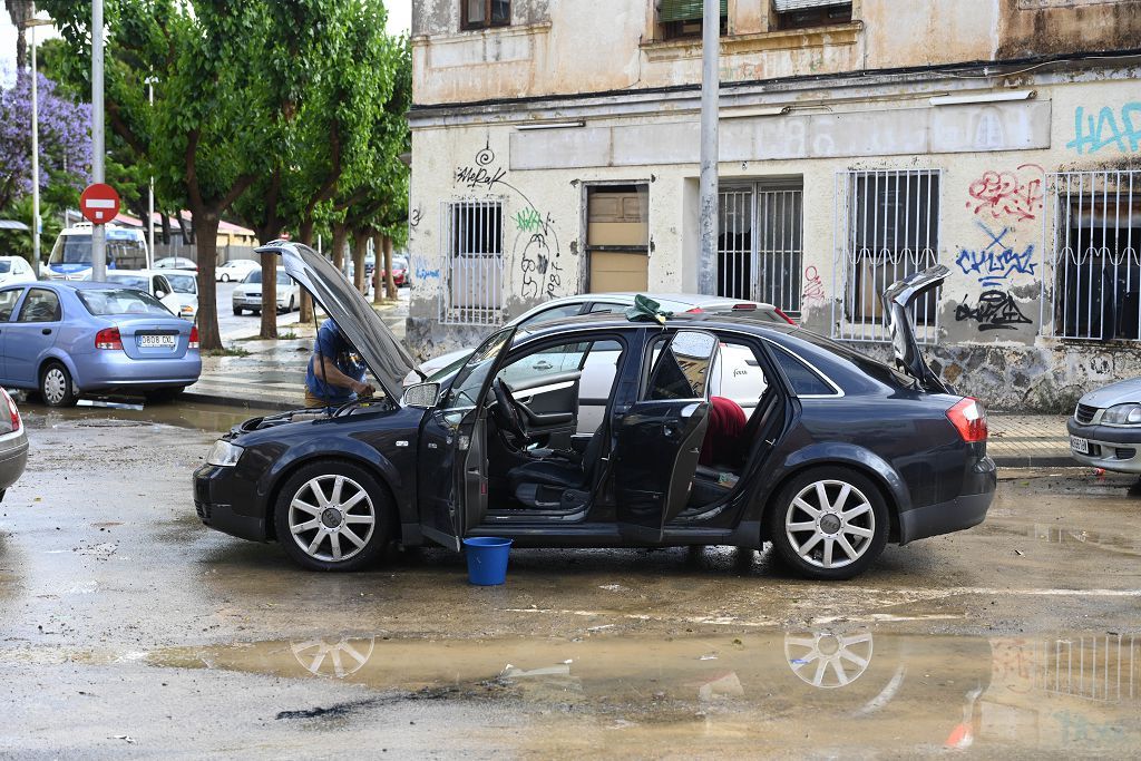 Las imágenes de la DANA a su paso por Cartagena