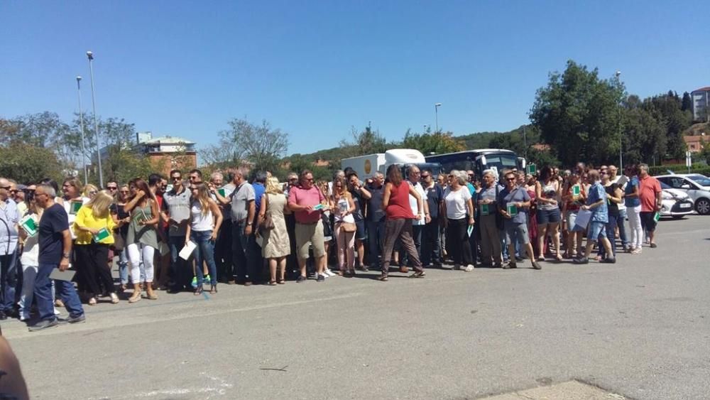 Mobilització a Girona de les autoescoles