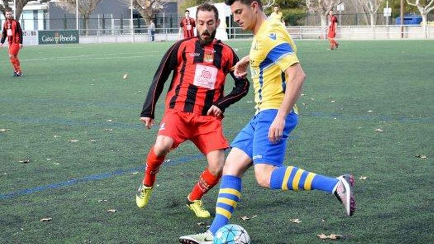 Alberto Criado va marcar el gol dels locals