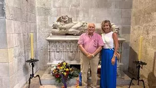 Unió Mallorquina reaparece en la catedral de Palma en la ofrenda floral por la Diada de Mallorca