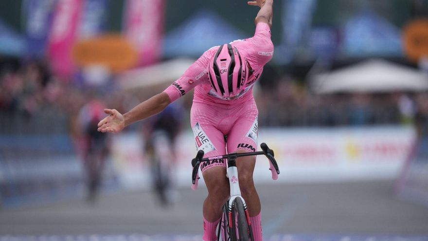 La etapa 17 del Giro de Italia, en imágenes