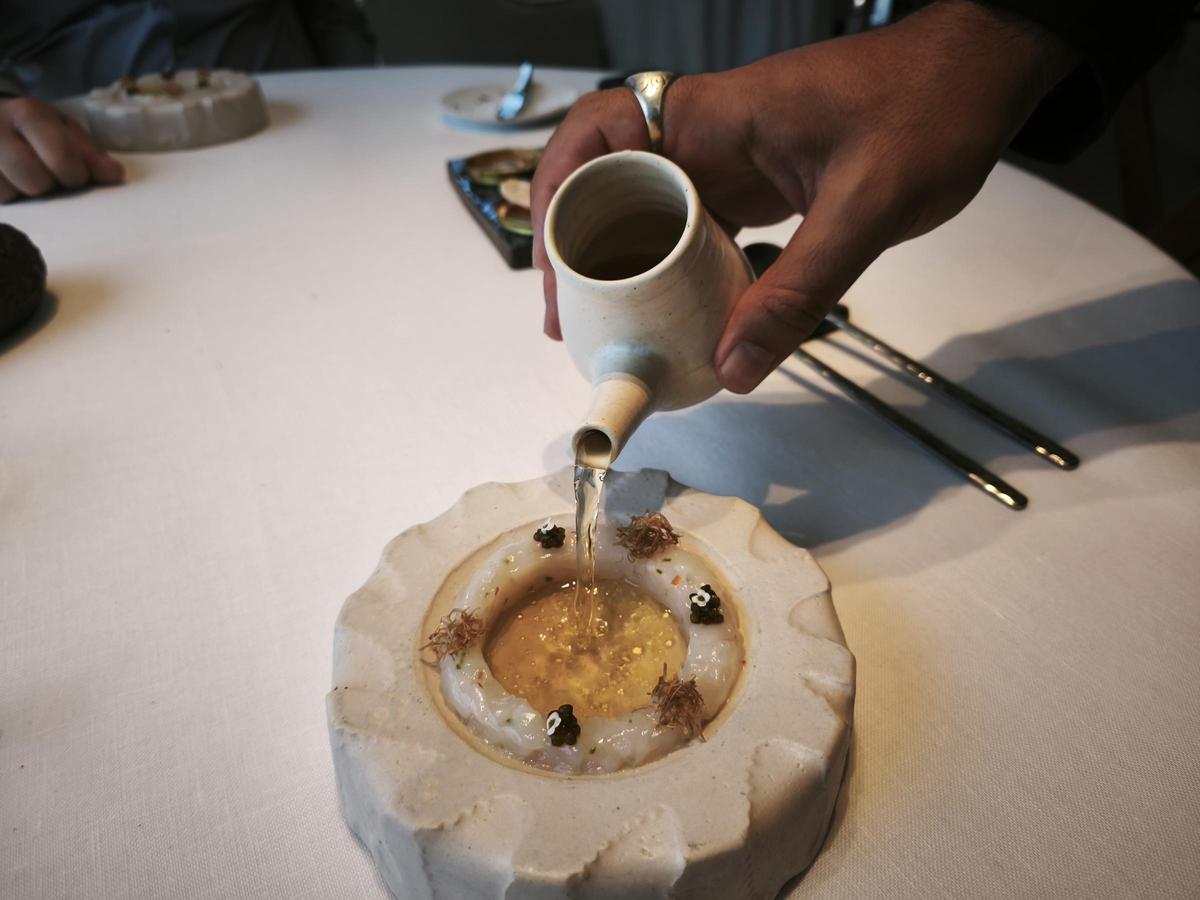 Salpicón de calamar.