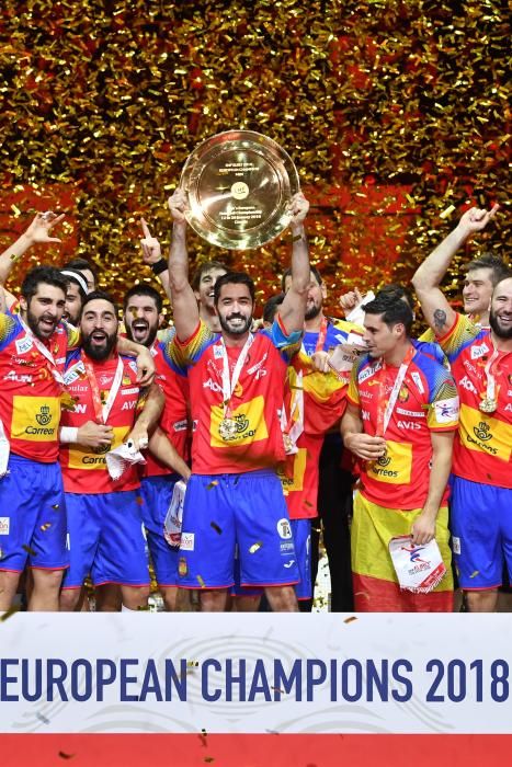 España, campeona de Europa de balonmano