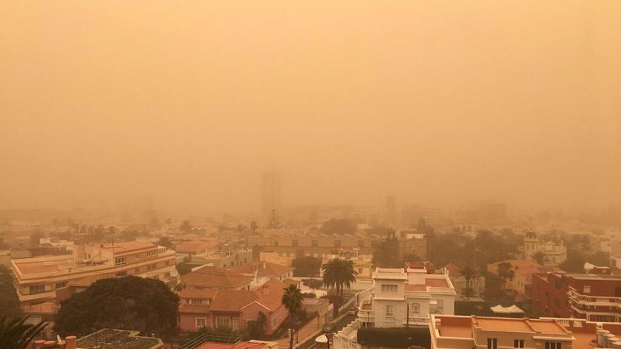 Llegan tres días completos de calima intensa en casi toda España