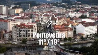 El tiempo en Pontevedra: previsión meteorológica para hoy, lunes 20 de mayo