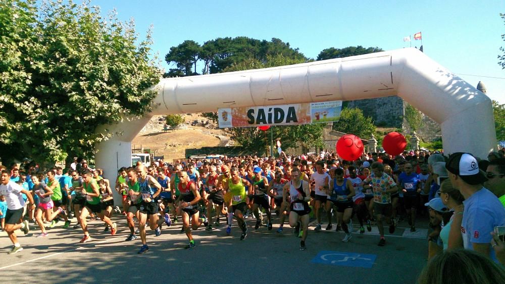 10 kilómetros de recorrido en una jornada en la que las Rías Baixas ha superado los 30 grados. Ryan Waddington se ha proclamado vencedor de la prueba al finalizar el recorrido en 31,54