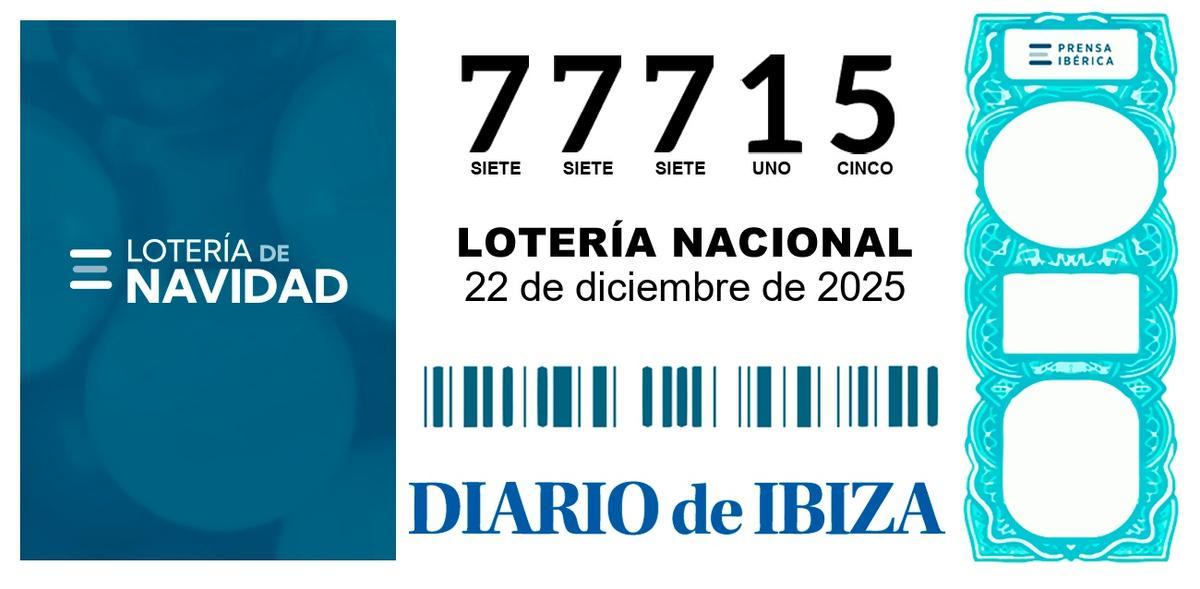 Número premiado.