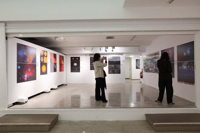 Las imágenes de la exposición de la Agrupació Astronòmica d’Eivissa en Sa Nostra Sala