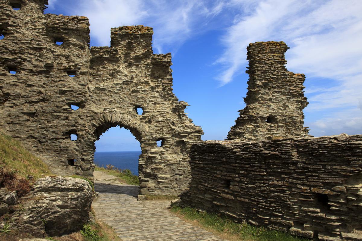Visitar Tintagel supone emprender un viaje al pasado.