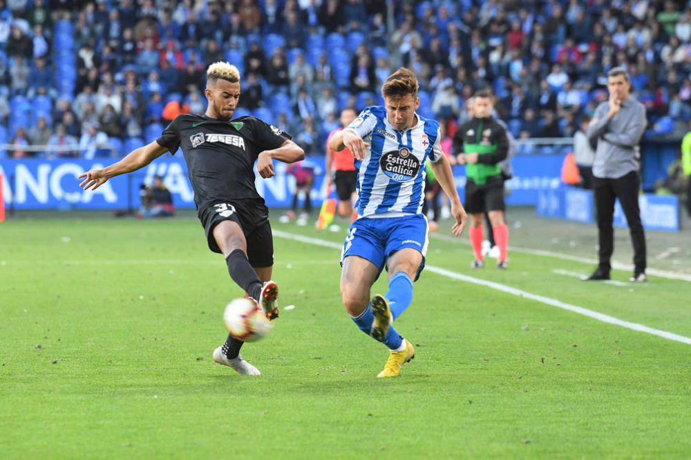 El Málaga CF consigue un trabajado punto en su visita a Riazor que pudo acabar en victoria pero también en derrota