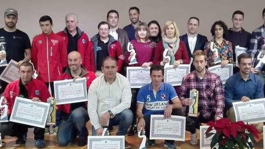 Los mejores del deporte de Ribadesella, de gala