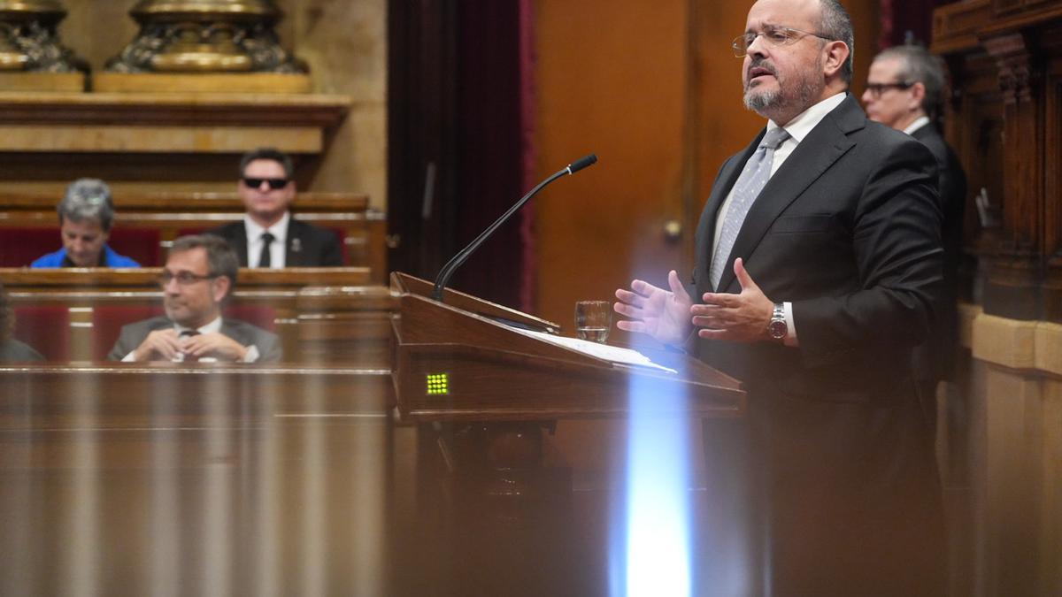 Alejandro Fernández, presidente del PPC.