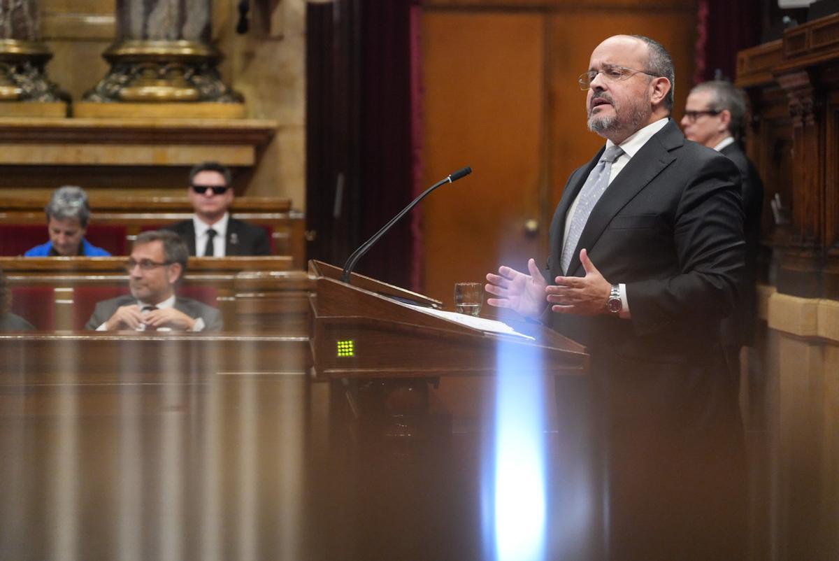 Alejandro Fernández, presidente del PPC.