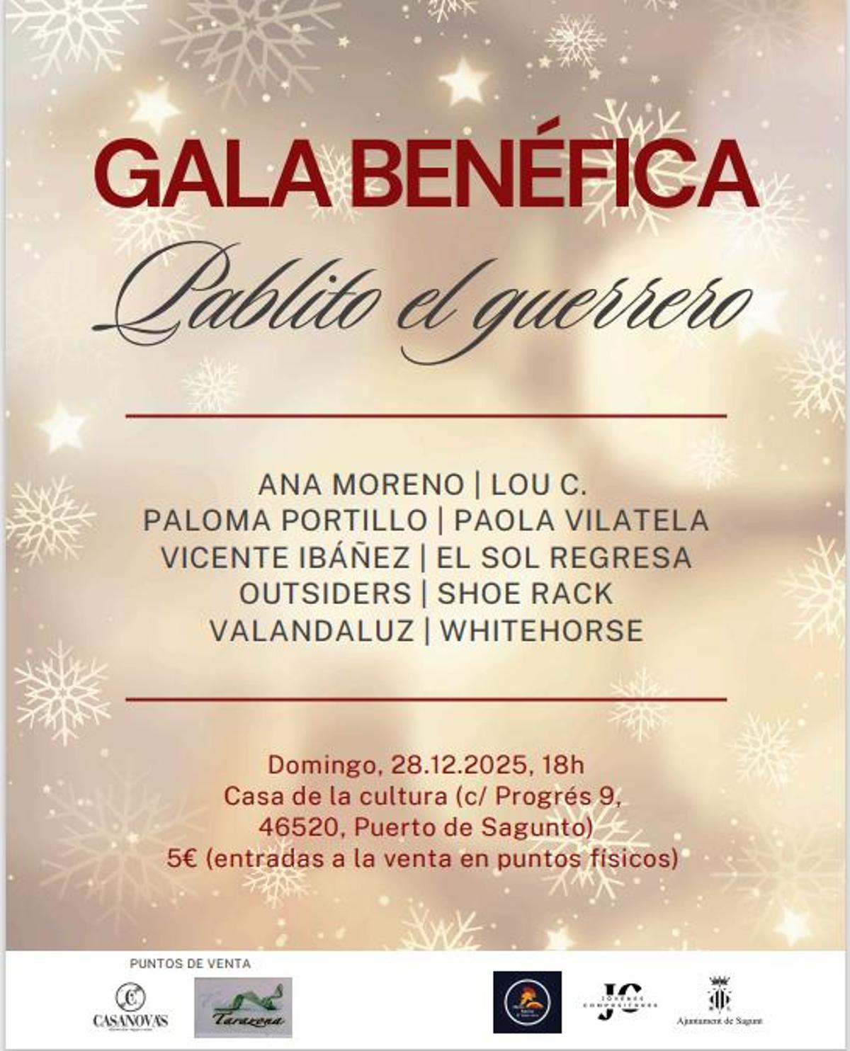 Cartel de la Gala Benéfica.