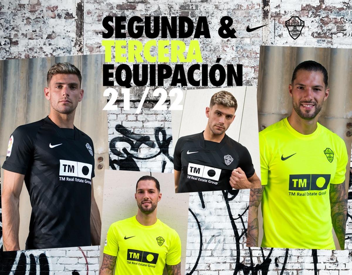 Las nuevas camisetas del Elche CF