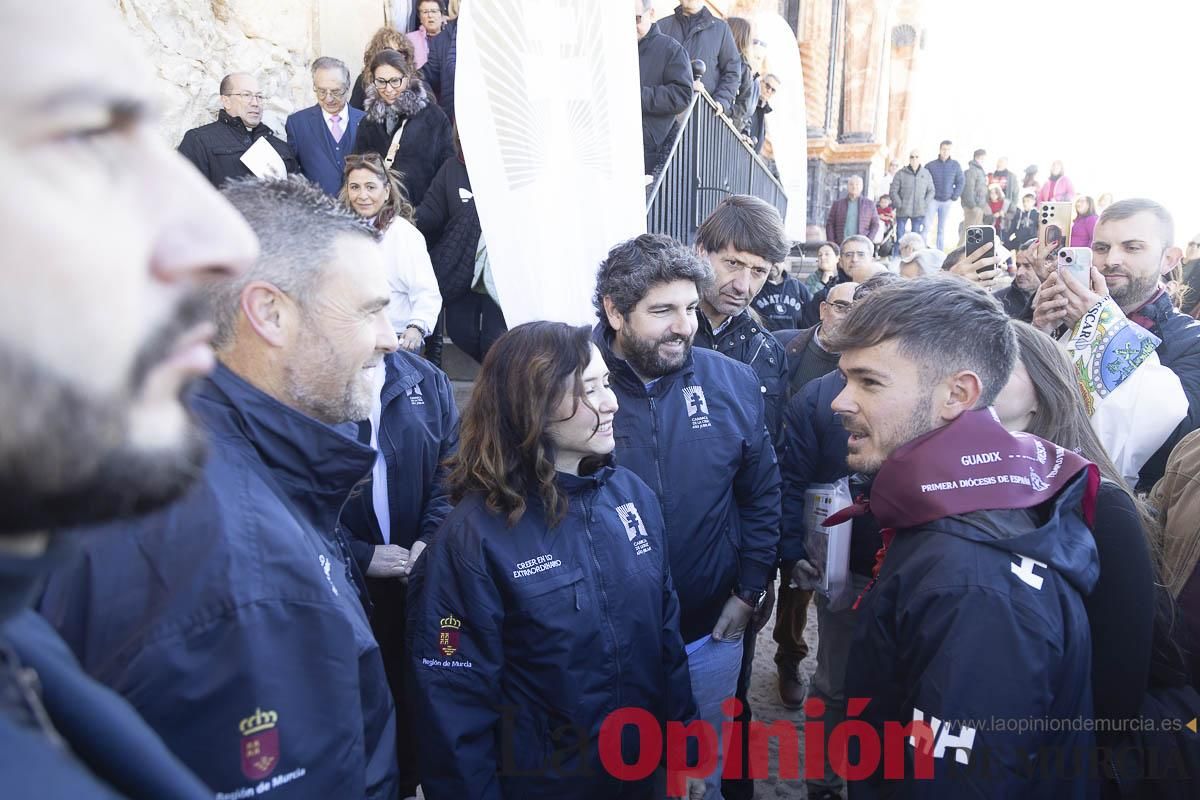 Así ha sido la visita de Isabel Díaz Ayuso a Caravaca de la Cruz