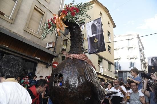 Berga rep a la Mare de Déu de Queralt