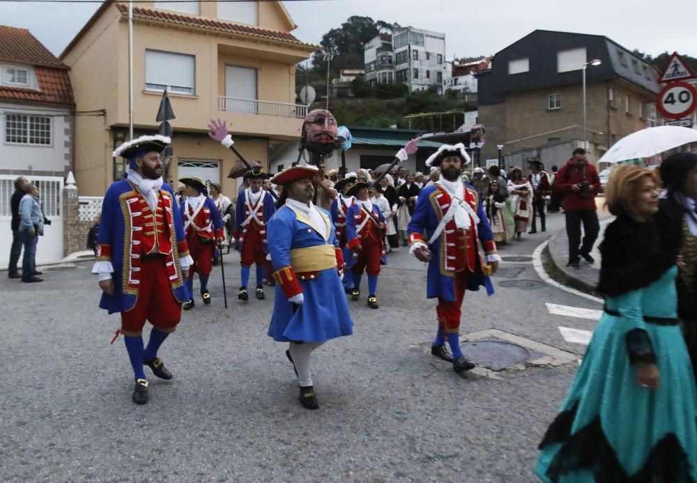 tropas británicas y holandesas en  Arealonga