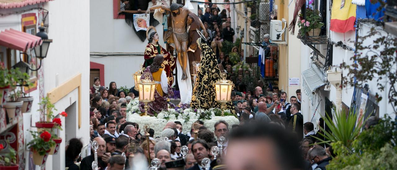 Procesión de la Santa Cruz de Alicante en 2019