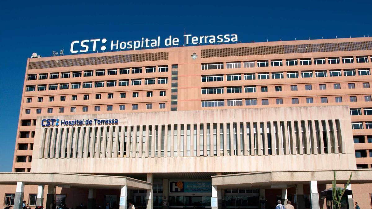 La façana de l'Hospital de Terrassa