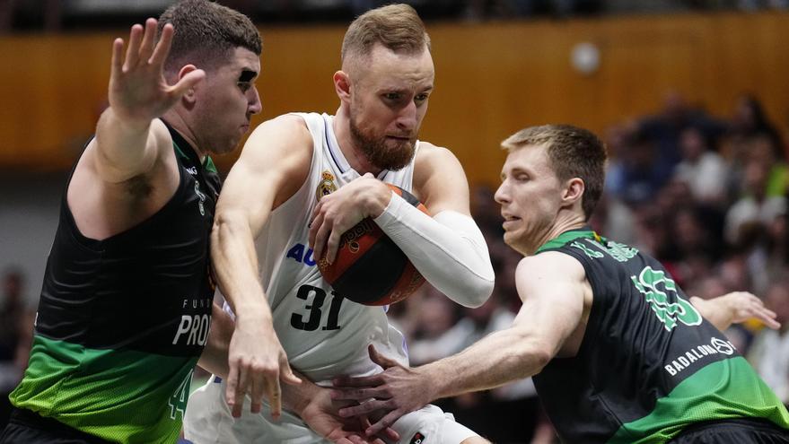 El Madrid aprovecha el bajón del Joventut y acaricia la final