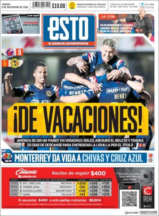 Portadas deportivas