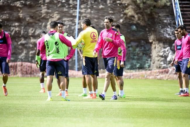 Entrenamiento de la UD Las Palmas