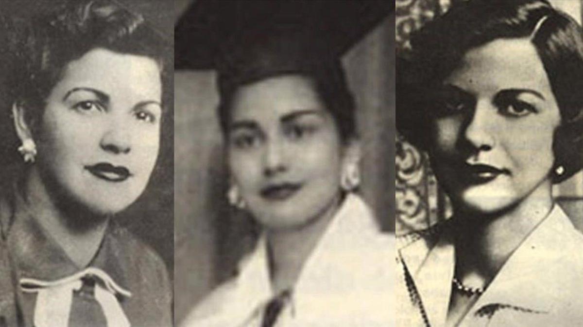 Las hermanas Patria, Minerva y María Teresa Mirabal, en cuya memoria se celebra el Día contra la Violencia de Género el 25 de noviembre.