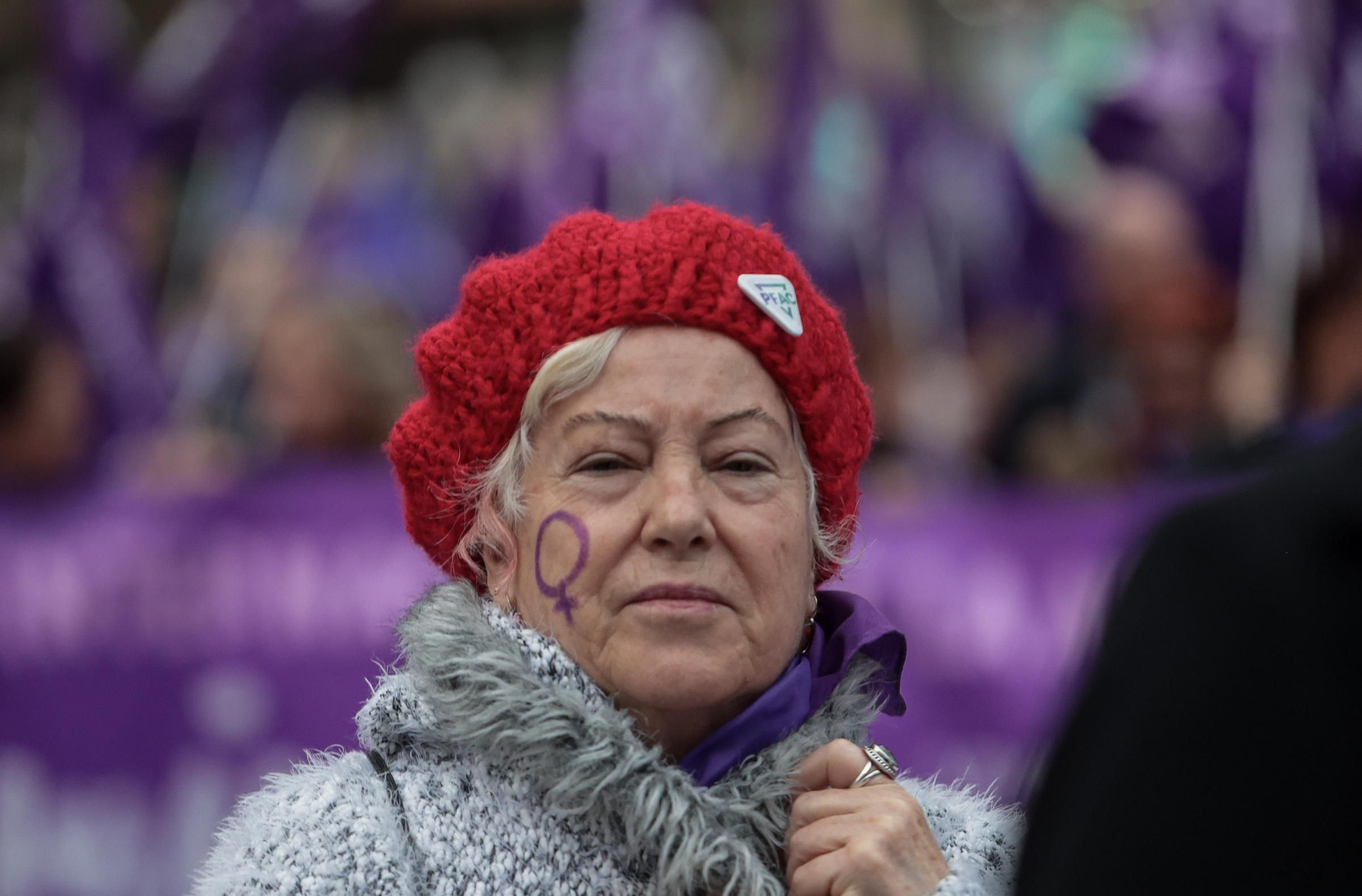 Marcha 8M en Alicante, día de la Mujer
