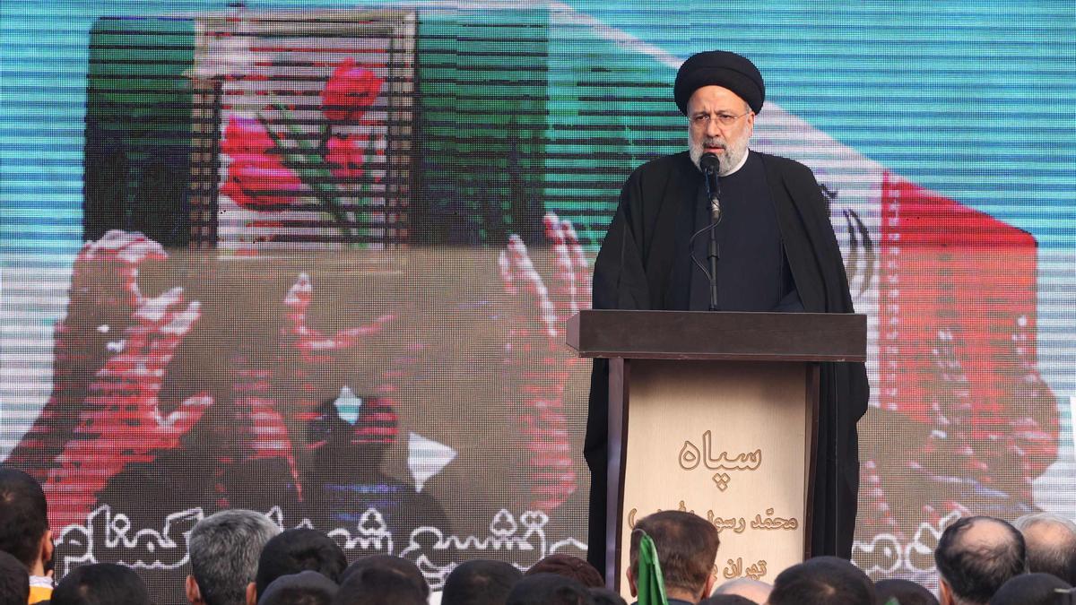 El presidente iraní, Ebrahim Raisi, el pasado 27 de diciembre.