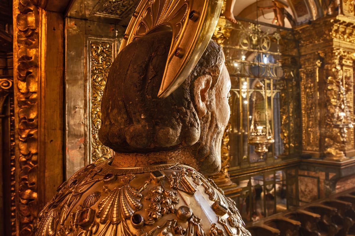 El Apóstol Santiago, en el interior de la Catedral