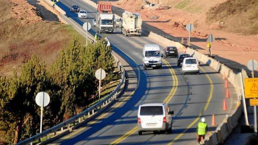 Les obres de desdoblament, afegides a la crisi, van portar una davallada de trànsit a la C-25 entre el 2009 i el 2012