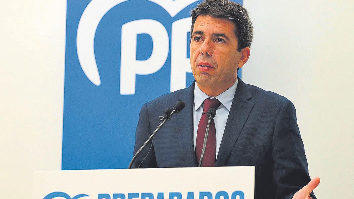 El presidente del PPCV, Carlos Mazón, será mañana el protagonista del Foro Alicante