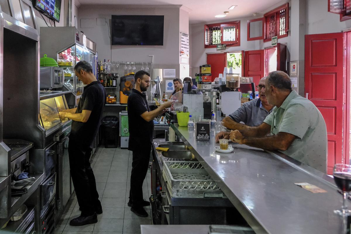 La Eminencia, en plena faena